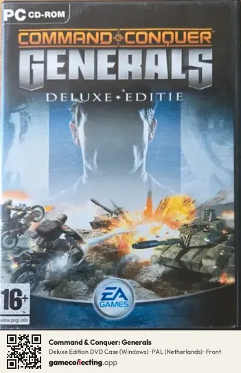 Command & Conquer: Generals Computer, Netherlands box front