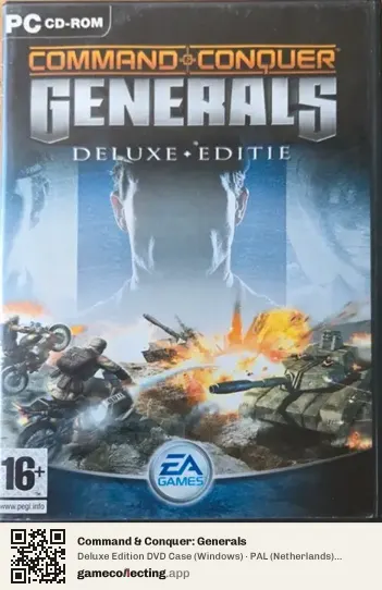 Command & Conquer: Generals Computer, Netherlands box front