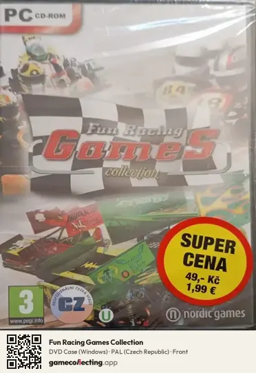 Fun Racing Games Collection Computer, Czech Republic box front