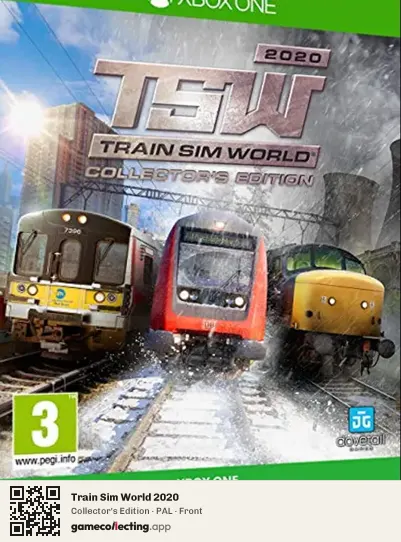 Train Sim World 2020 Xbox One, PAL box front