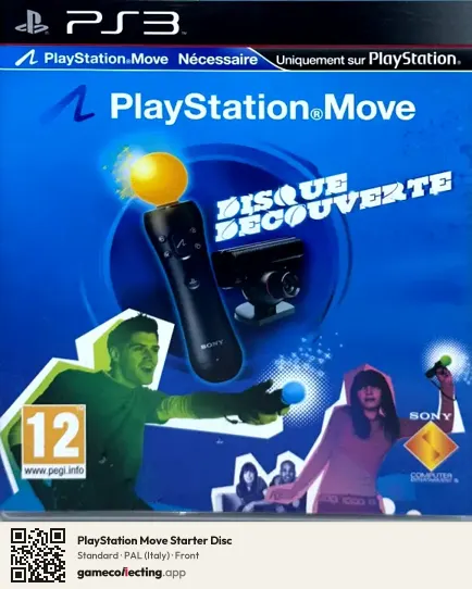PlayStation Move Starter Disc PlayStation 3, Italy box front