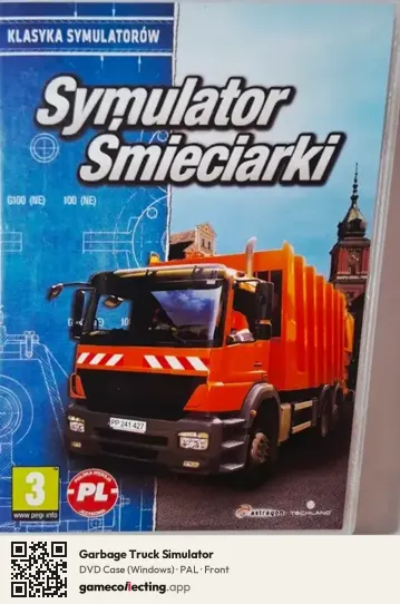 Garbage Truck Simulator Computer, PAL box front