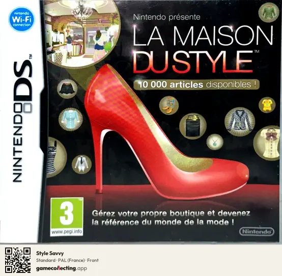 Style Savvy Nintendo DS, France box front