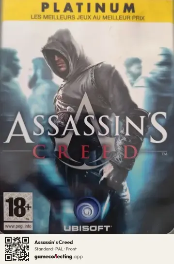 Assassin's Creed PlayStation 3, PAL box front