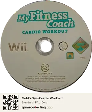 Gold's Gym Cardio Workout Nintendo Wii, PAL disc