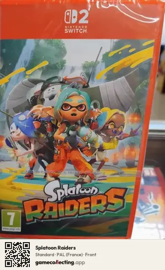 Splatoon Raiders Nintendo Switch 2, France box front