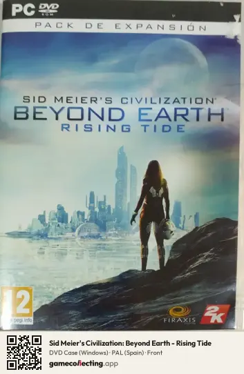 Sid Meier's Civilization: Beyond Earth - Rising Tide Computer, Spain box front