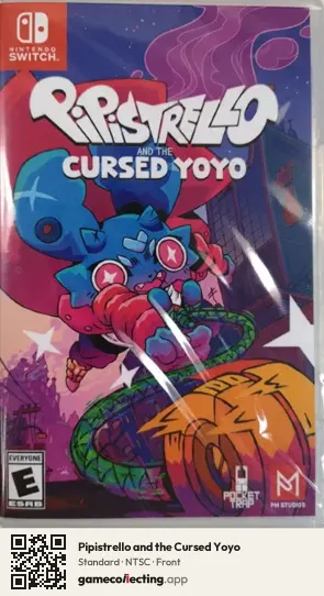 Pipistrello and the Cursed Yoyo Nintendo Switch, NTSC box front