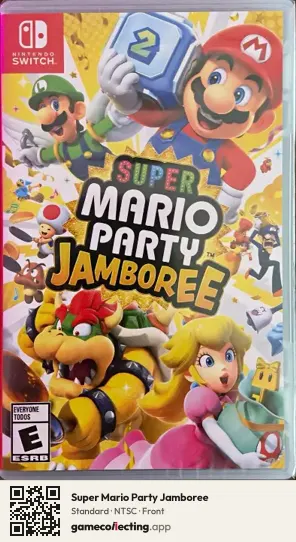 Super Mario Party Jamboree Nintendo Switch, NTSC box front