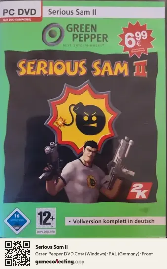 Serious Sam II Computer, Germany box front