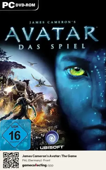 James Cameron's Avatar: The Game Computer, Germany box front