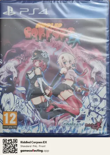 Riddled Corpses EX PlayStation 4, PAL box front