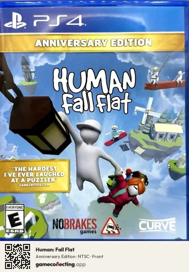 Human: Fall Flat PlayStation 4, NTSC box front