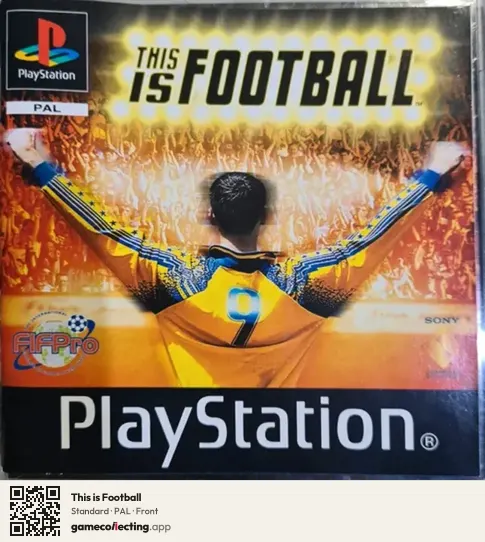 This is Football PlayStation, PAL box front