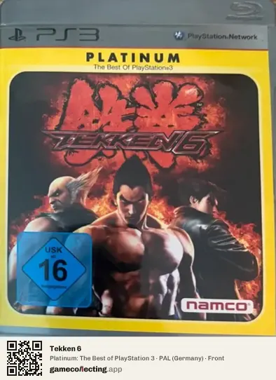 Tekken 6 PlayStation 3, Germany box front