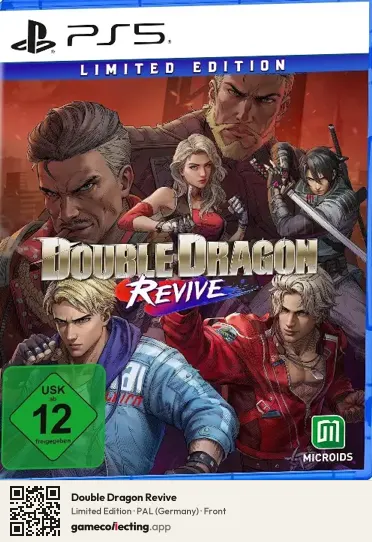 Double Dragon Revive PlayStation 5, Germany box front