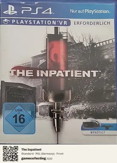The Inpatient PlayStation 4, Germany box front
