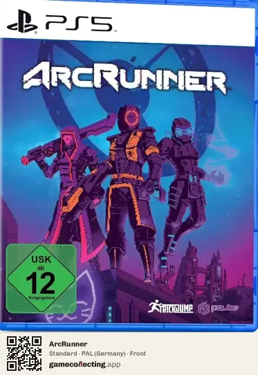 ArcRunner PlayStation 5, Germany box front