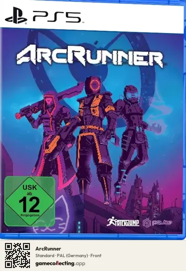 ArcRunner PlayStation 5, Germany box front