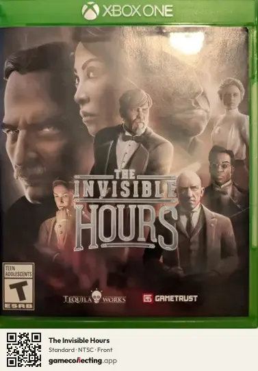 The Invisible Hours Xbox One, NTSC box front