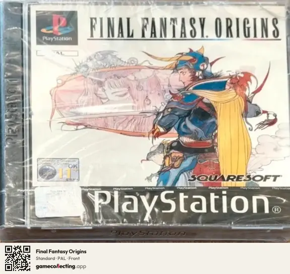 Final Fantasy Origins PlayStation, PAL box front