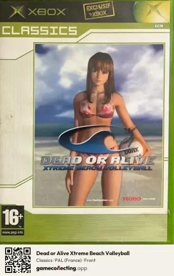 Dead or Alive Xtreme Beach Volleyball Xbox, France box front