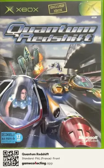 Quantum Redshift Xbox, France box front