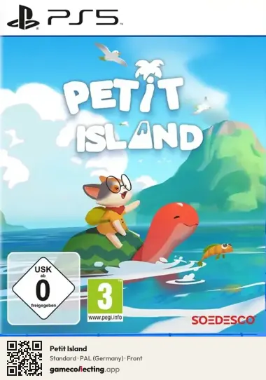 Petit Island PlayStation 5, Germany box front
