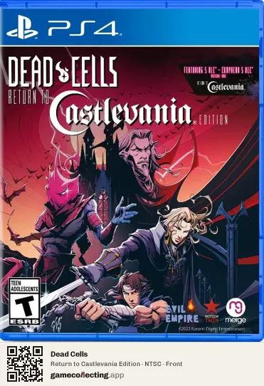 Dead Cells PlayStation 4, NTSC box front