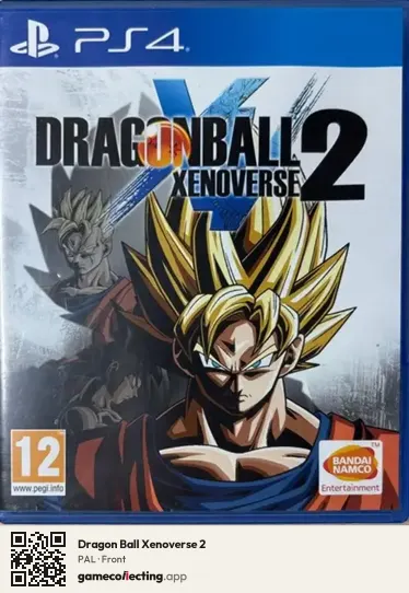 Dragon Ball Xenoverse 2 PlayStation 4, PAL box front