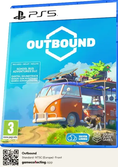 Outbound PlayStation 5, Europe box front