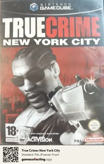 True Crime: New York City Nintendo GameCube, France box front