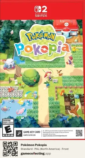Pokémon Pokopia Nintendo Switch 2, North America box front