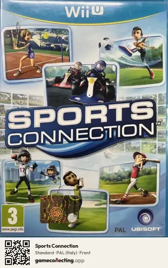 Sports Connection Nintendo Wii U, Italy box front
