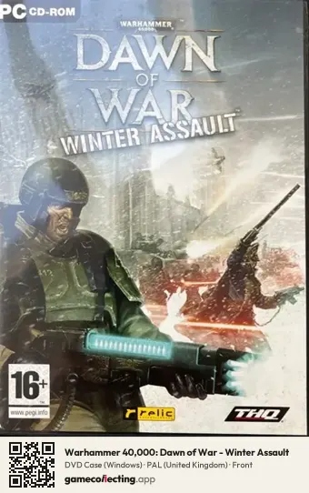 Warhammer 40,000: Dawn of War - Winter Assault Computer, United Kingdom box front