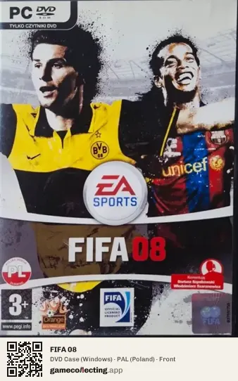 FIFA 08 Computer, Poland box front
