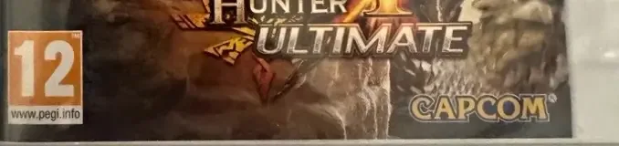 Monster Hunter 4 Ultimate, the PEGI square on its front