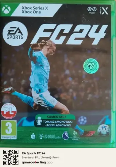 EA Sports FC 24 Xbox Series X, Poland box front