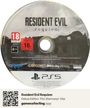 Resident Evil Requiem PlayStation 5, PAL disc