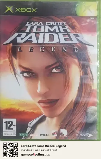 Lara Croft Tomb Raider: Legend Xbox, France box front