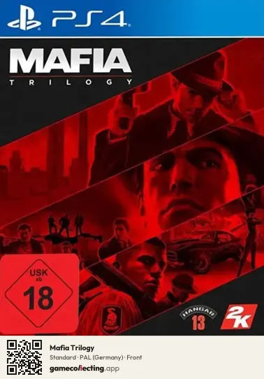 Mafia Trilogy PlayStation 4, Germany box front