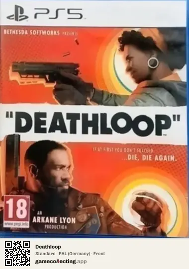 Deathloop PlayStation 5, Germany box front