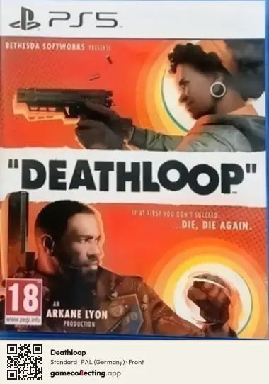 Deathloop PlayStation 5, Germany box front