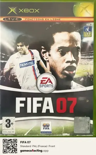 FIFA 07 Xbox, France box front