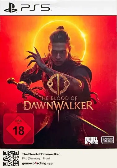 The Blood of Dawnwalker PlayStation 5, Germany box front