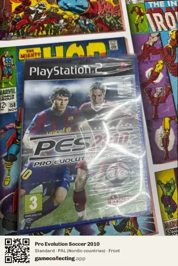 Pro Evolution Soccer 2010 PlayStation 2, Nordic countries box front