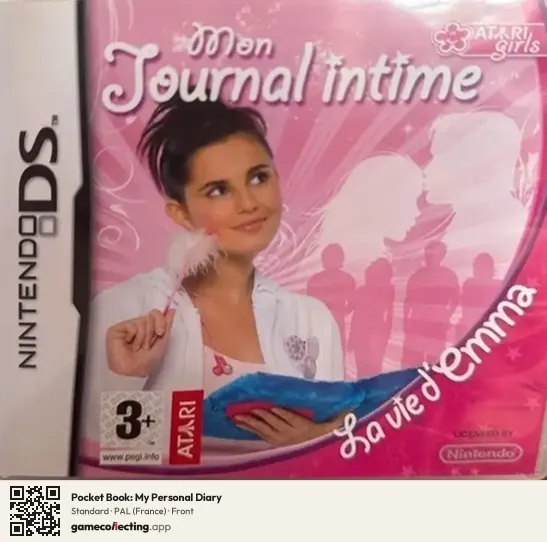 Pocket Book: My Personal Diary Nintendo DS, France box front