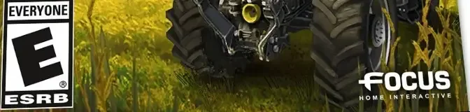 Farming Simulator 14, the ESRB box on its front