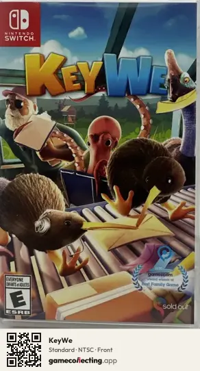 KeyWe Nintendo Switch, NTSC box front