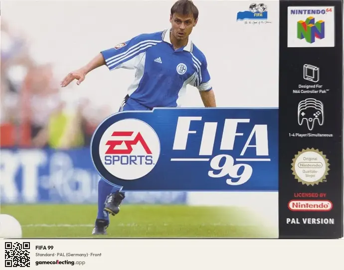FIFA 99 Nintendo 64, Germany box front